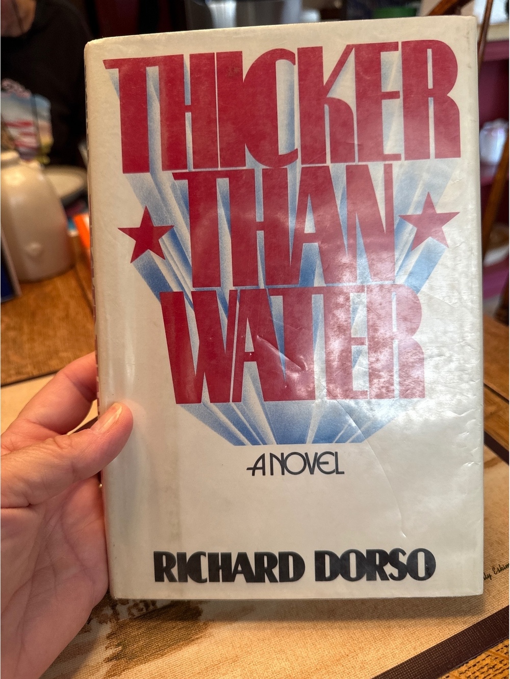 Thicker than water book  by Richard dorso [COPY] [COPY]